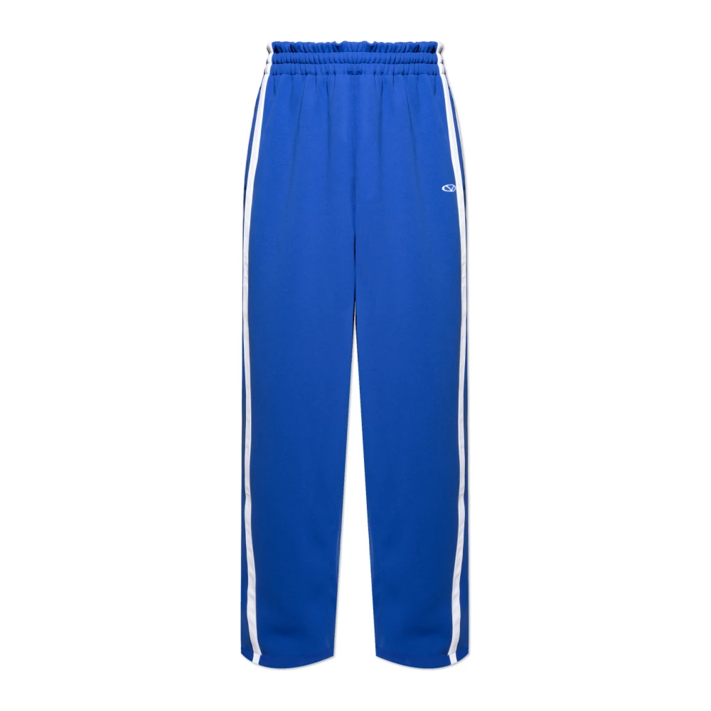 Vetements Logo broek Blue Heren