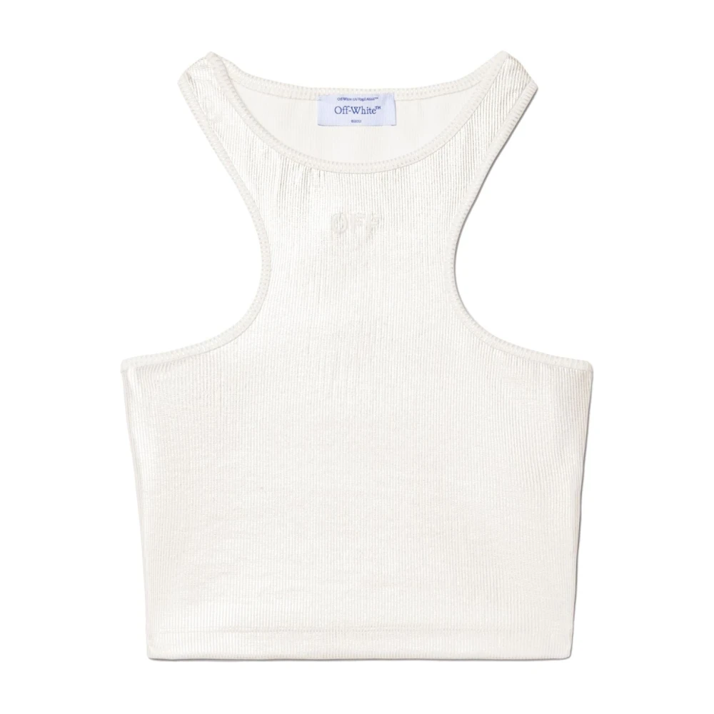 Tops > Sleeveless Tops - - Off White - Modalova