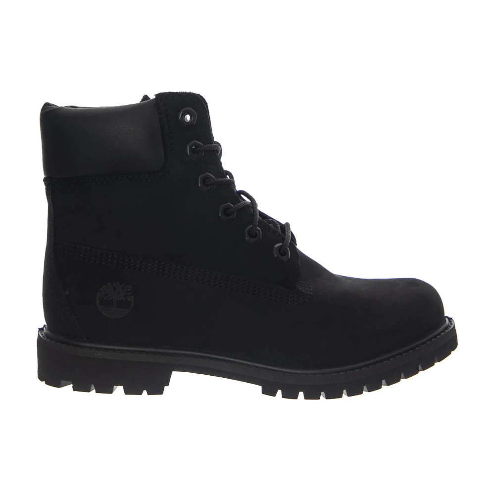 Timberland , Lace-Up Boots, Female, Black, 6 Uk, Premium 6-Inch Lace-Up Waterproof Boot