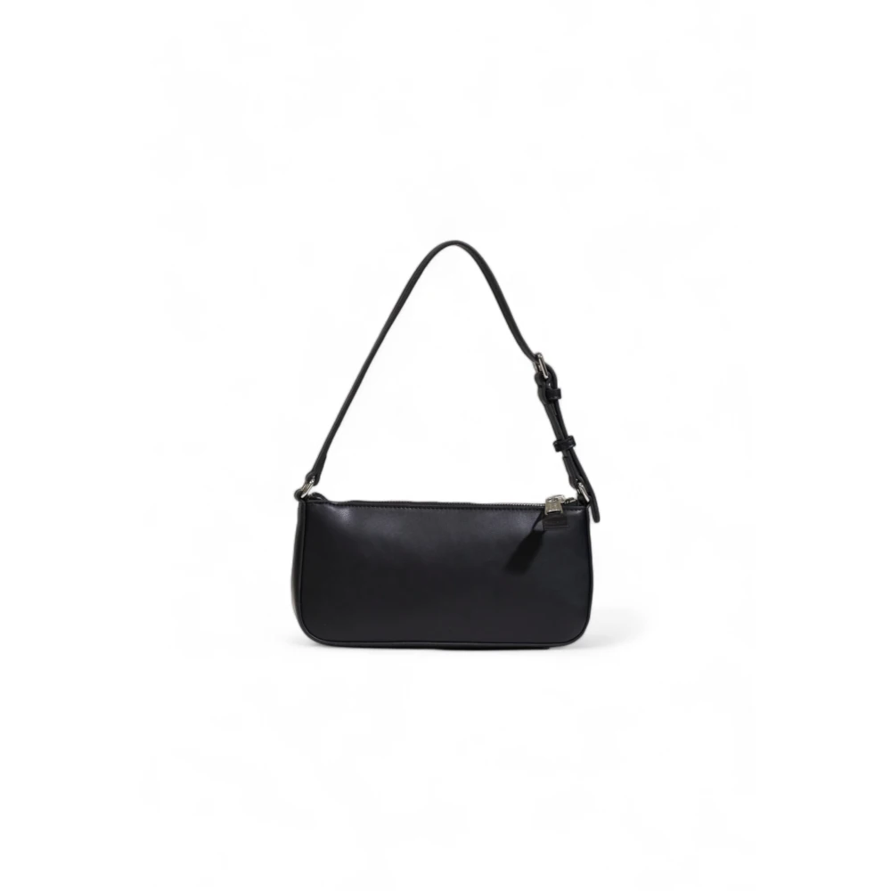 Tommy Hilfiger Essentiële Schoudertas Herfst Winter Collectie Black Dames