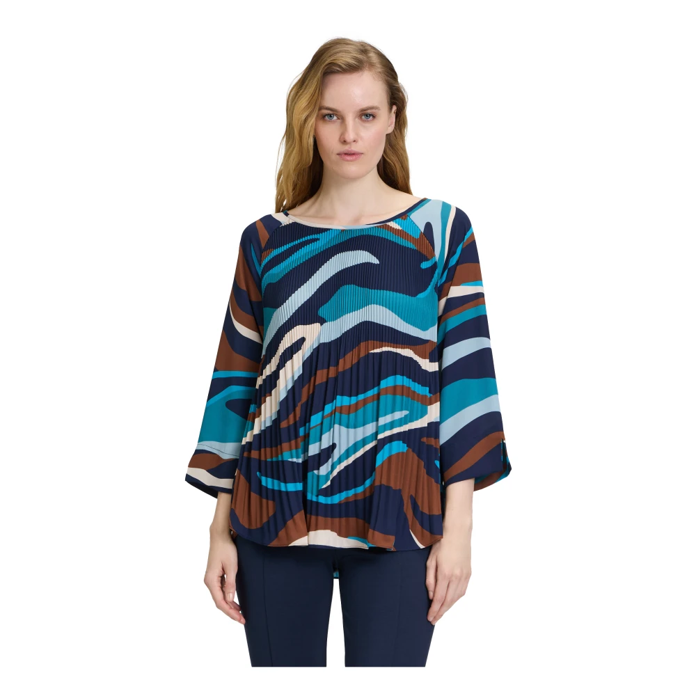 Betty Barclay Geplooide Blouse Multicolor Dames