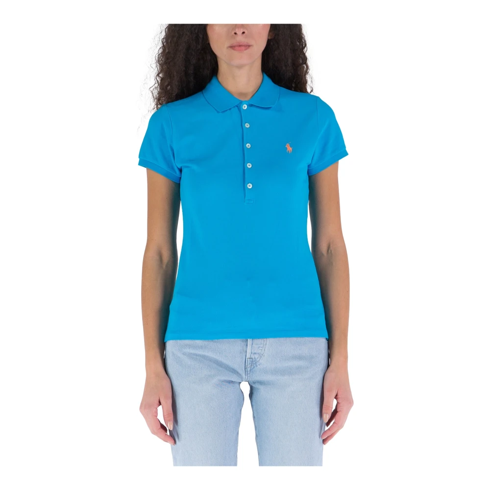 Ralph Lauren Polo Shirts Blue Dames
