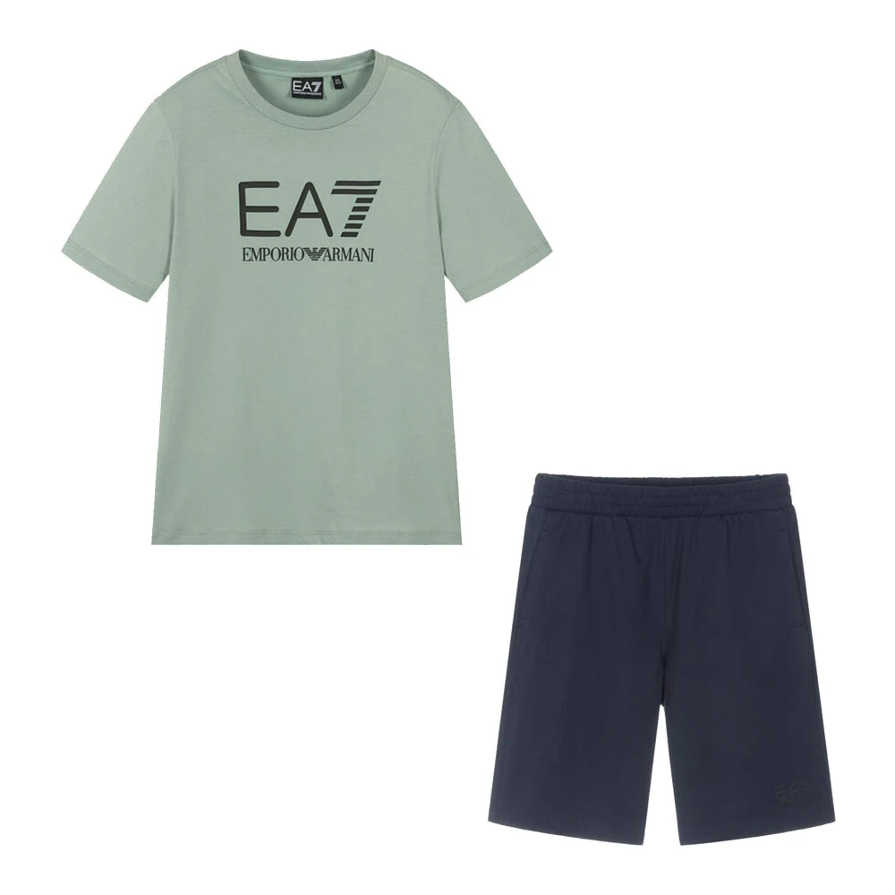 Armani Barn Sportigt Set av EA7 Emporio Multicolor, Pojke