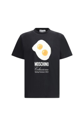 aeg-print-bomuld-t-shirt