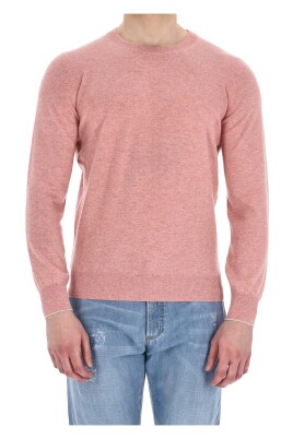 pull-rose-en-cachemire-a-col-rond