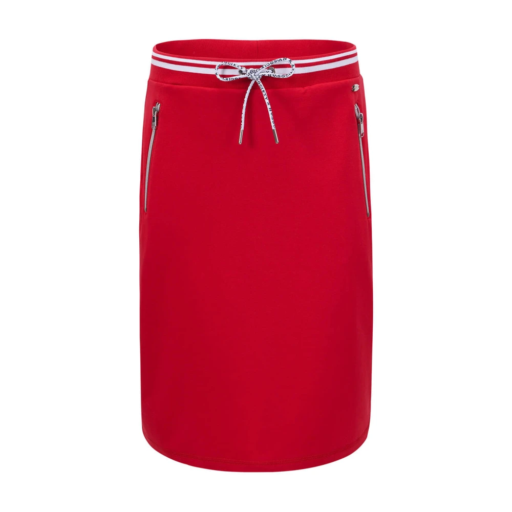 HV Polo Navy Blue Rok Marin Red Dames