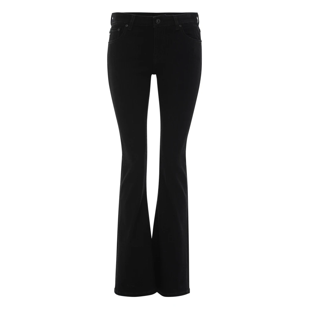 Adriano goldschmied Flared Jeans Black Dames