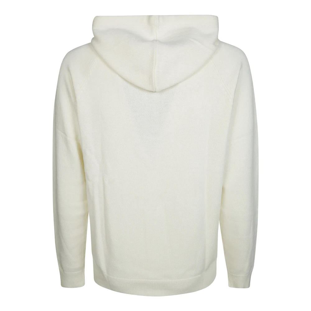 Sun68 Solide Warme Hoodie Beige Heren