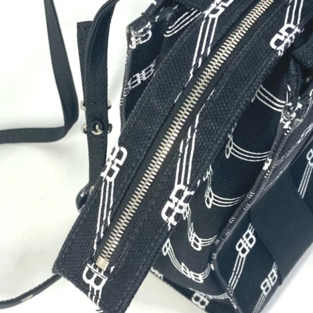 Balenciaga Vintage Pre-owned Fabric balenciaga-bags Black Dames