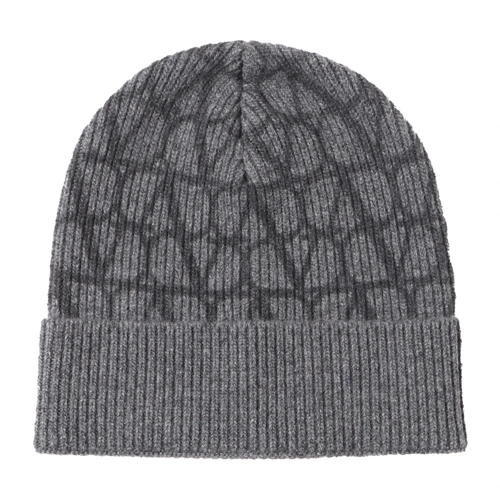 Valentino Garavani Stijlvolle Hoeden voor Winter Gray Heren