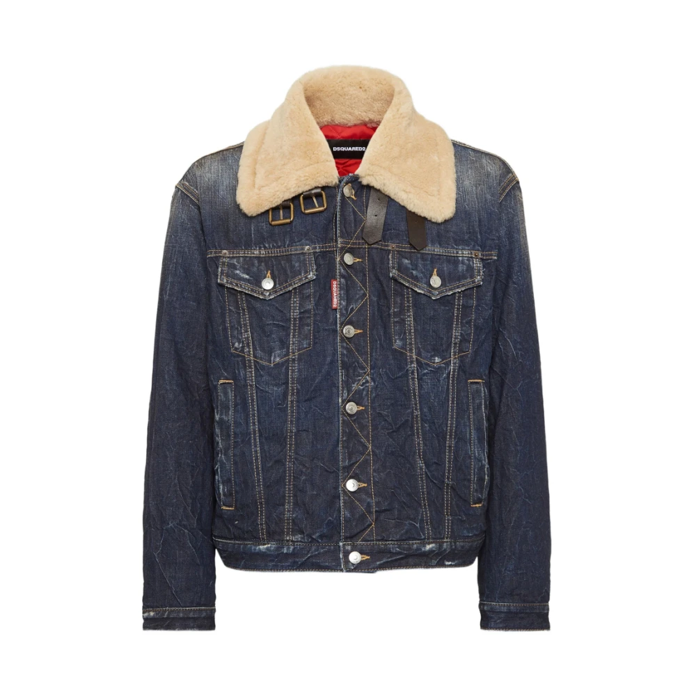 Jackets > Denim Jackets - - Dsquared2 - Modalova