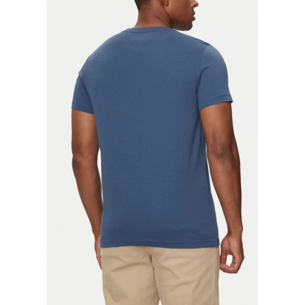 Tommy Hilfiger Heren Logo T-shirt Blue Heren