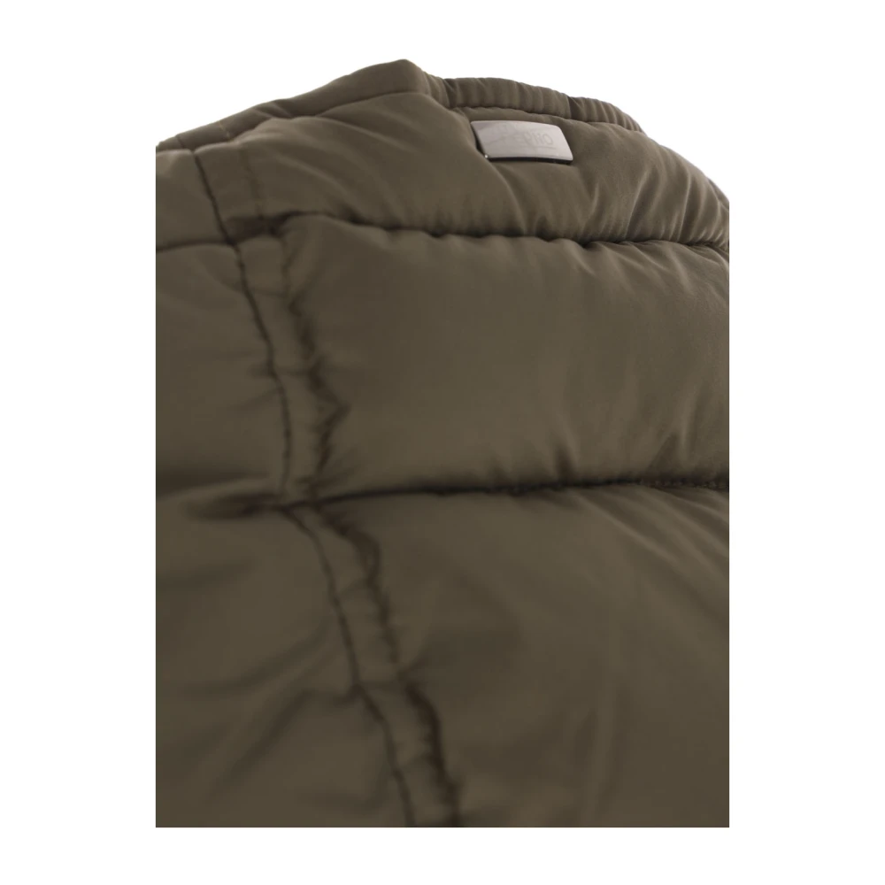Herno Olijfgroene Nylon Pufferjas Green Heren