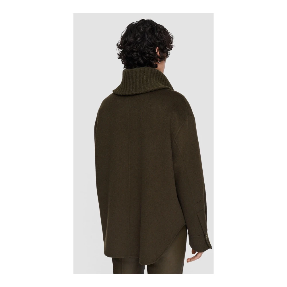 joseph Licht Dubbelzijdige Avocado Jas Green Dames
