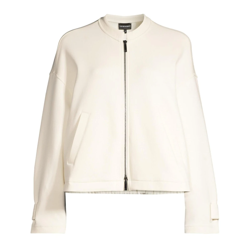 Emporio Armani Mujer Blanco Chaquetas, Talla: S