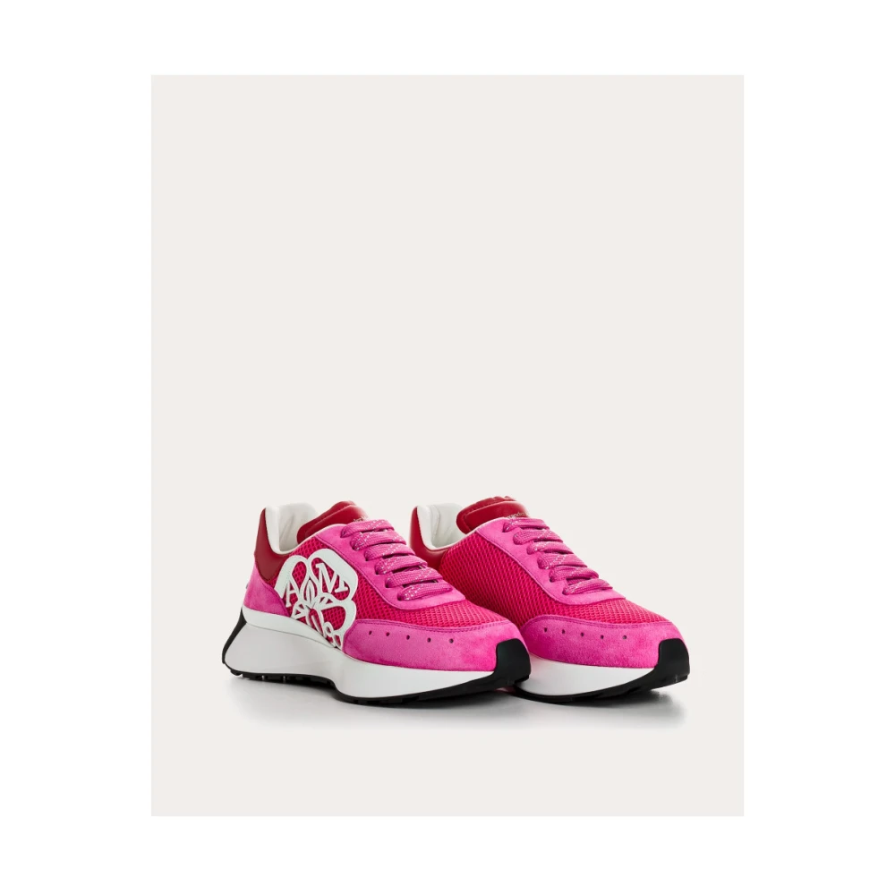 alexander mcqueen Sprint Runner Sneakers Pink Dames