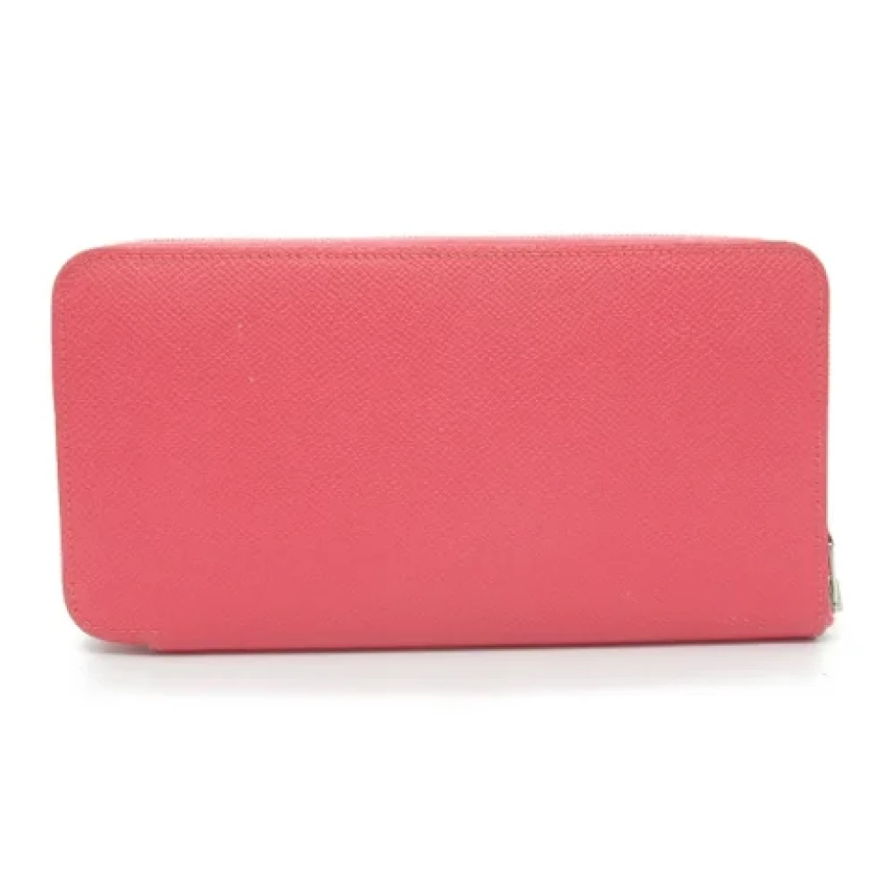 Hermès Vintage Pre-owned Leather wallets Pink Dames