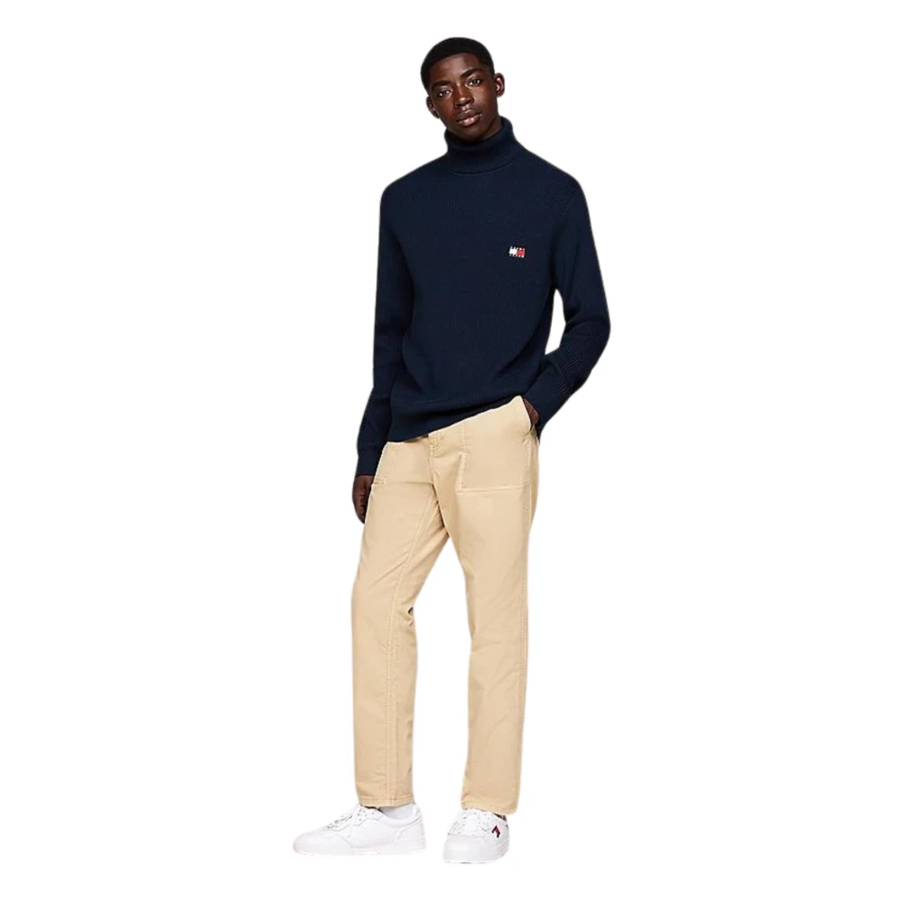 Tommy Hilfiger Beige Chino Katoenen Broek Beige Heren