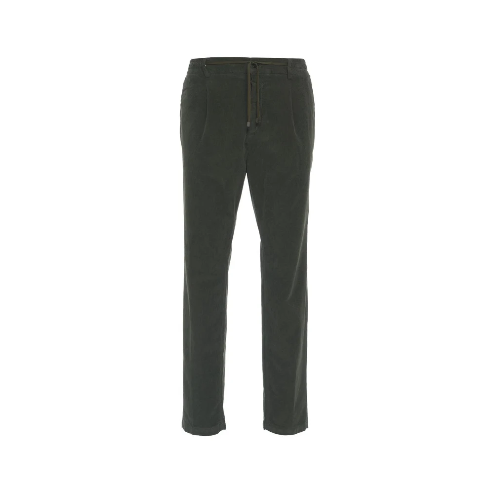Cruna Groene Corduroy Broek voor Mannen Green Heren