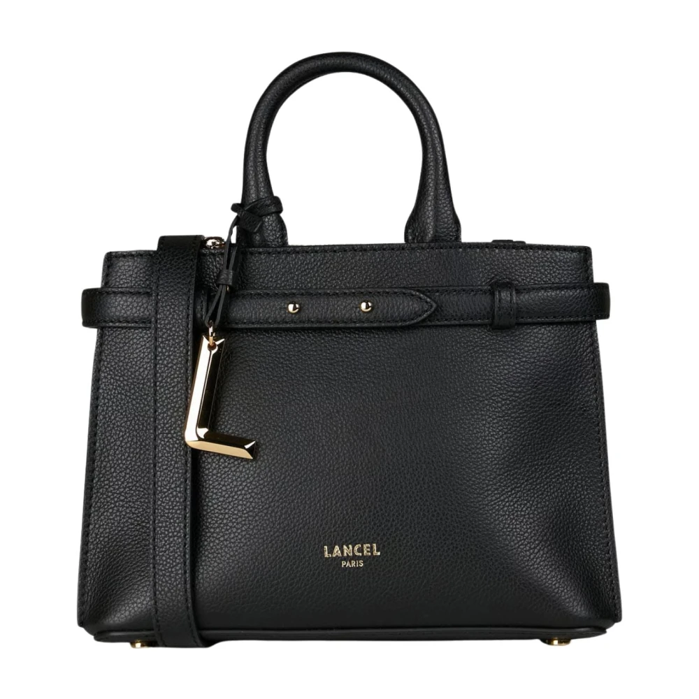 Lancel Women's Black Carryall Zip Handbag Faubourg - Handbags - One Size - Bags
