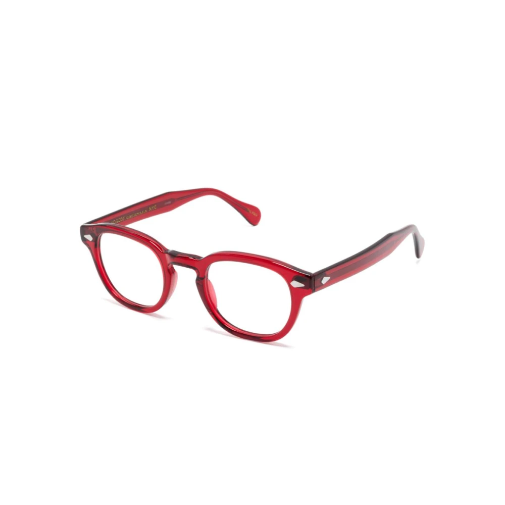 Moscot Unisex Red Glasses, 46 Mm, Lemtosh Opt Ruby Optical Frame