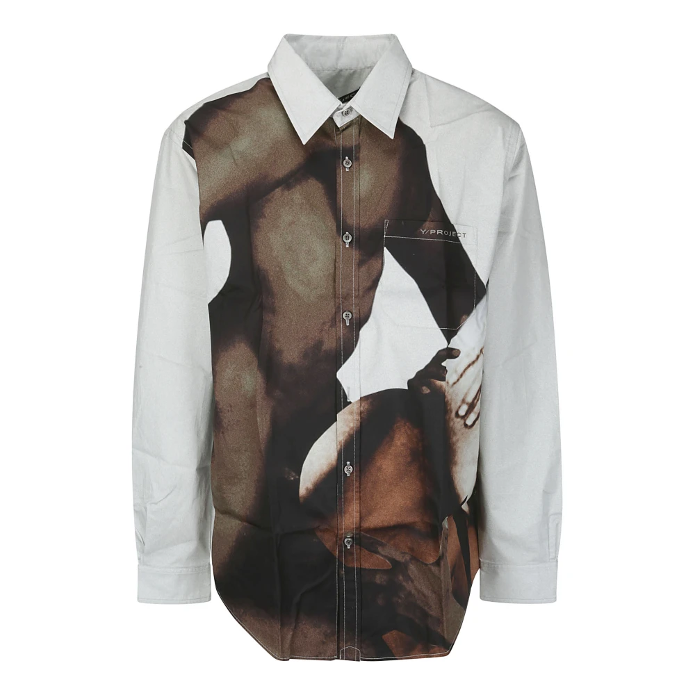 Y Project Body Collage Shirt White Heren