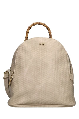 Faux Leather Backpack