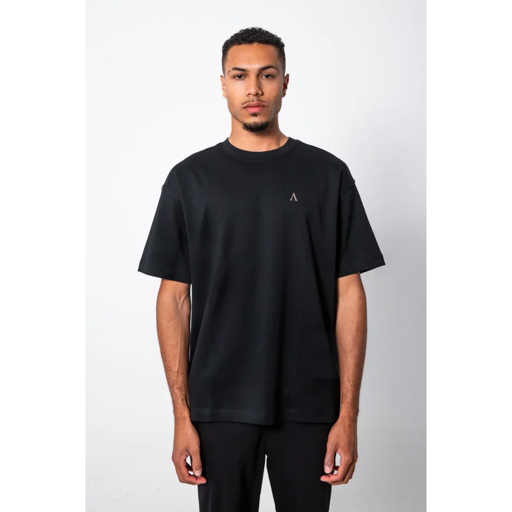Aeden Zwarte Tee Marshall Stijlvol Black Heren