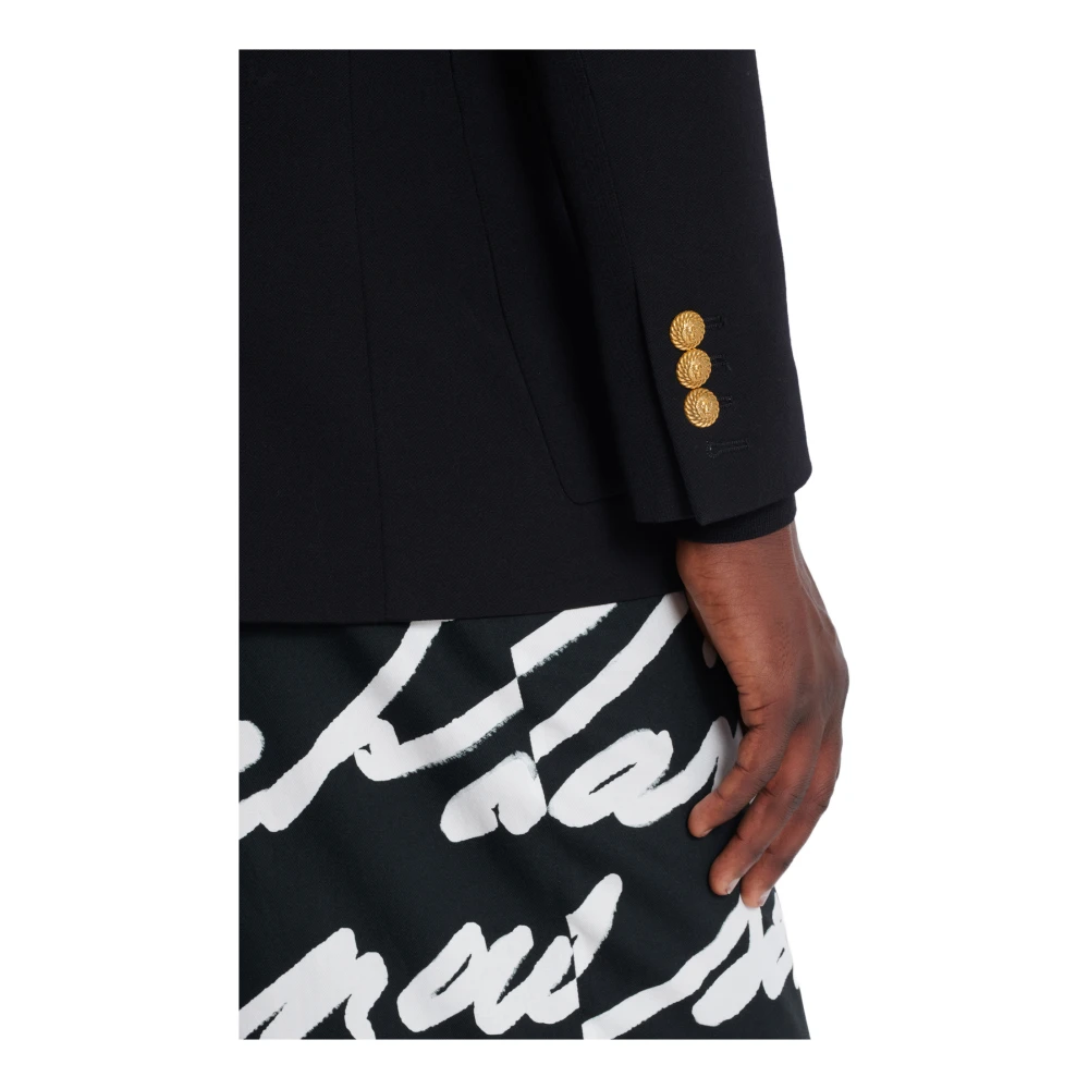 Balmain Grain de poudre blazer Black Heren