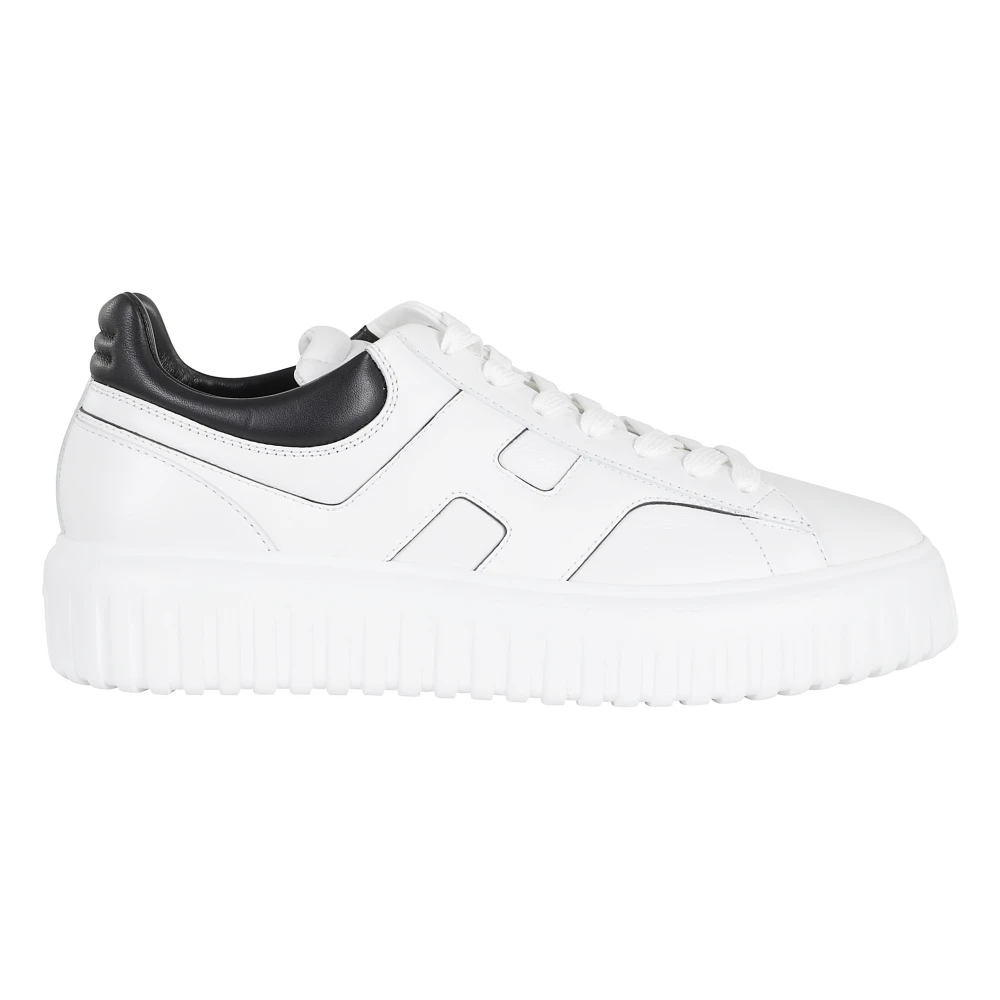 Hogan H-Stripes Lace-Up Heren Schoenen Wit