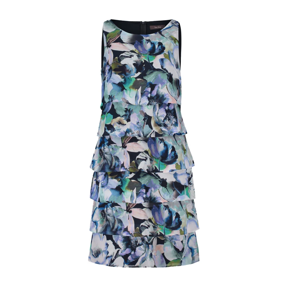 Vera Mont Mouwloze Jurk Green Dames