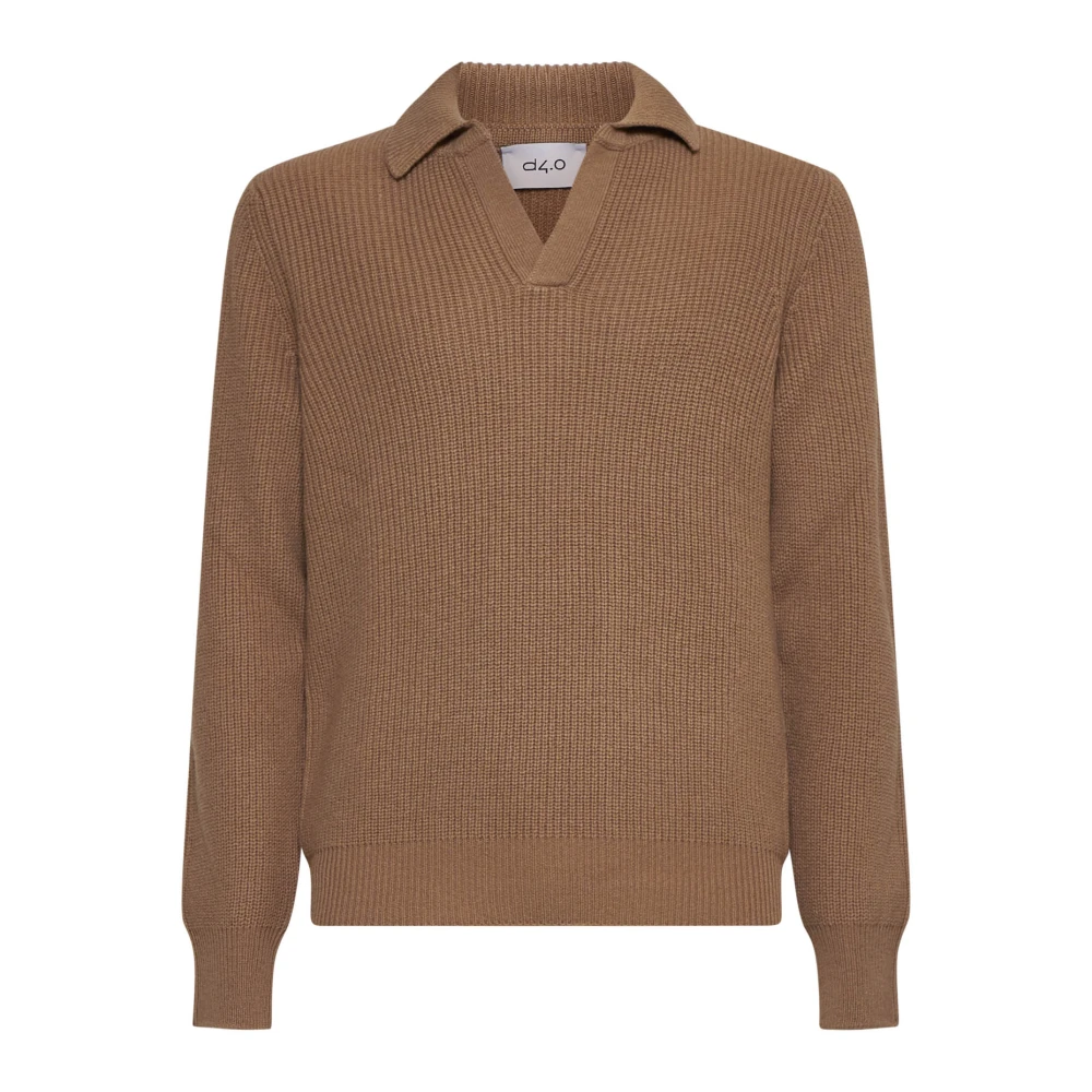 D4.0 Bruine Sweater Collectie Brown Heren