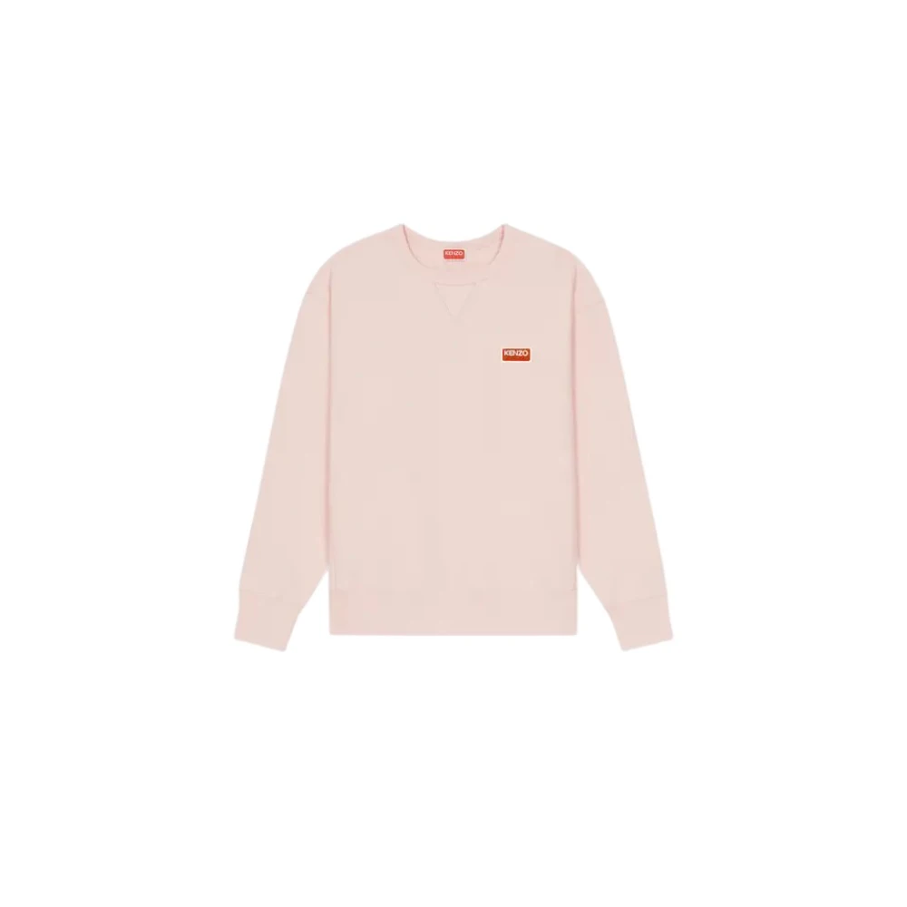 Kenzo Logo Streetwear Sweatshirt Pink, Herr