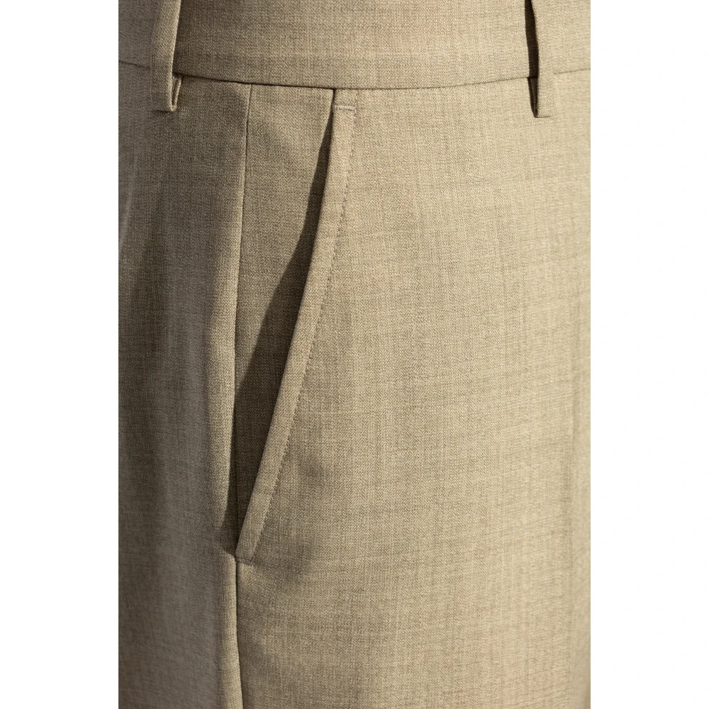 Ami Paris Wollen broek Beige Heren