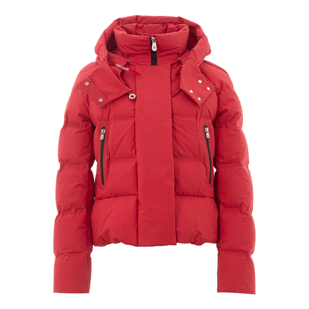 Peuterey Light Jackets Red Dames