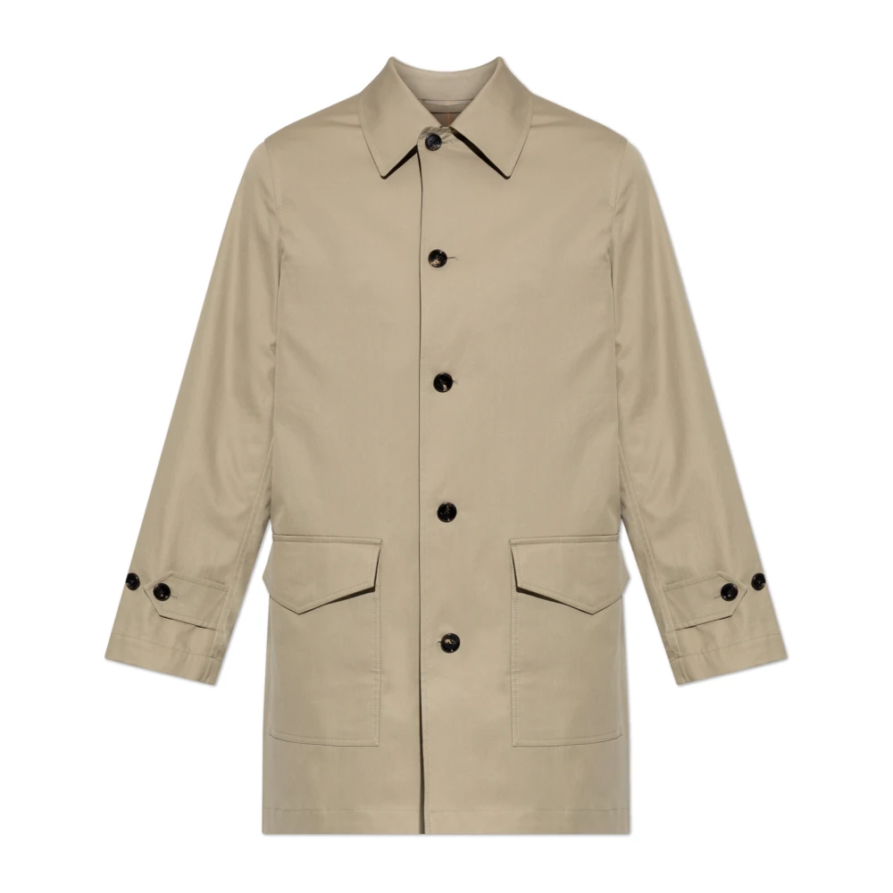 Burberry Herren Beige Mäntel, Lgröße: