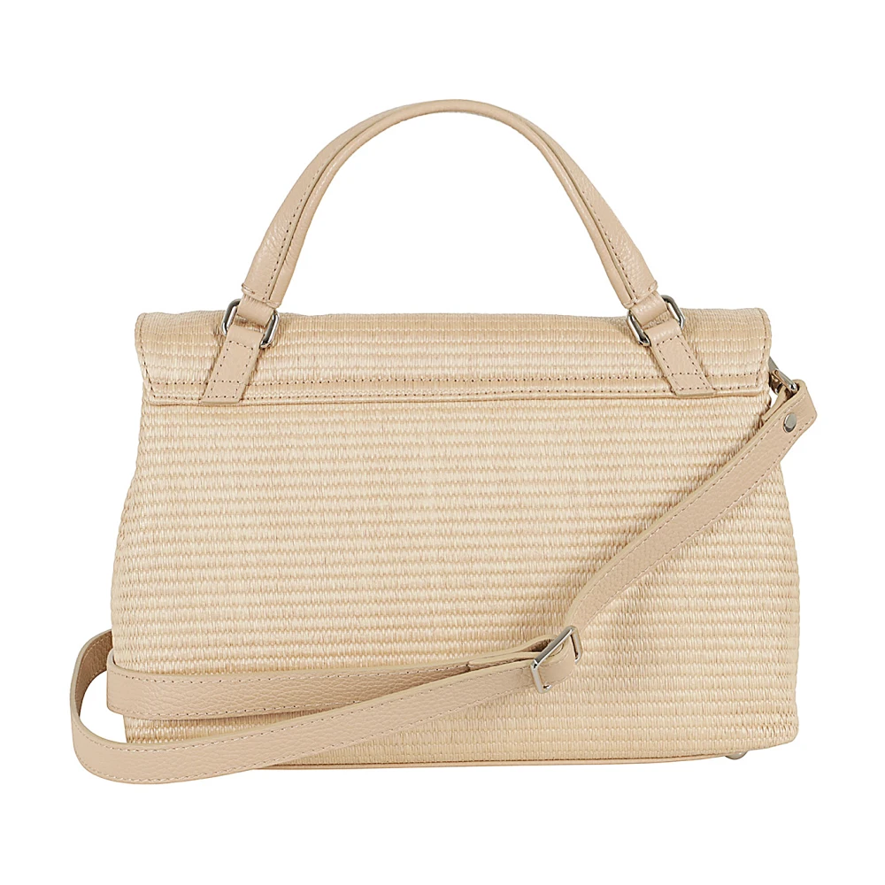 Zanellato Stijlvolle Net Postina Tas Beige Dames