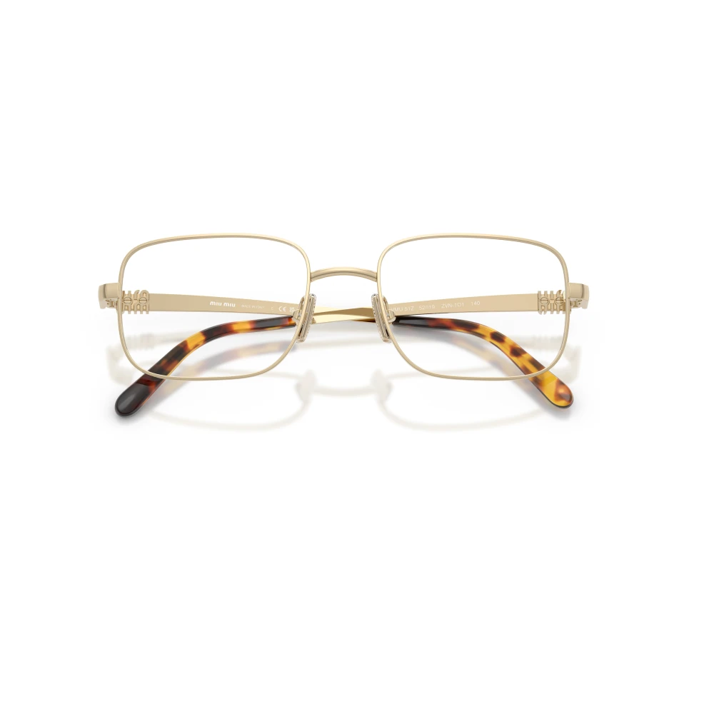 Miu Miu Unisex Yellow 0Mu 51Zv - Glasses - 52 Mm - Accessories