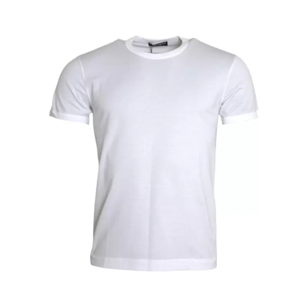 Dolce & Gabbana Uomo Bianco Top, 2XL, New,