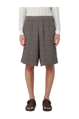 brown-geometric-shorts