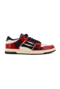 red-sneakers-with-perforated-toe