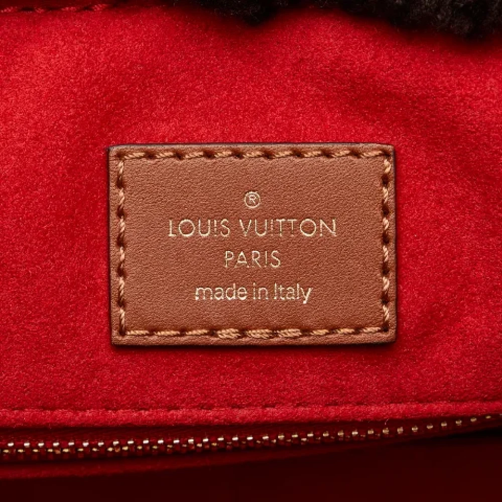 Louis Vuitton Vintage Pre-owned Leather totes Black Dames