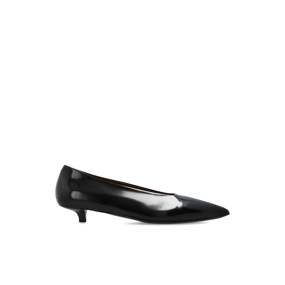 Marsell Vrouw Zwart Schoenen Dames, 39 Eu, Leer, Spino Schoenen Met Hak