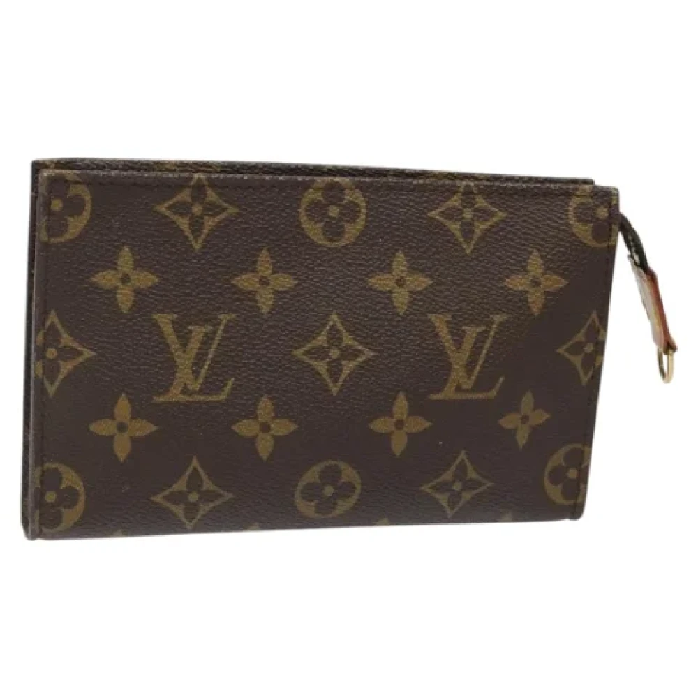 Louis Vuitton Vintage Pre-owned Canvas pouches Brown Dames