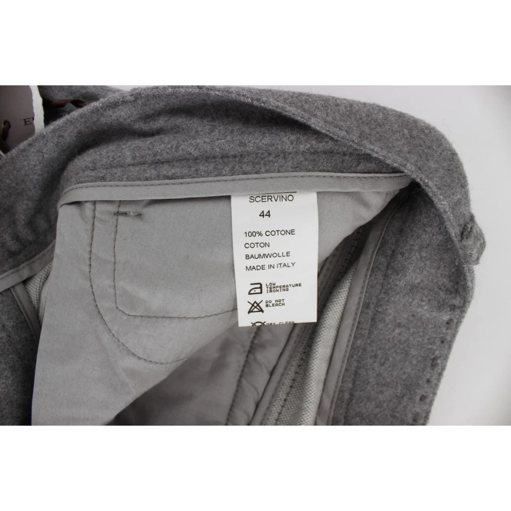 Ermanno Scervino Straight Trousers Gray Dames