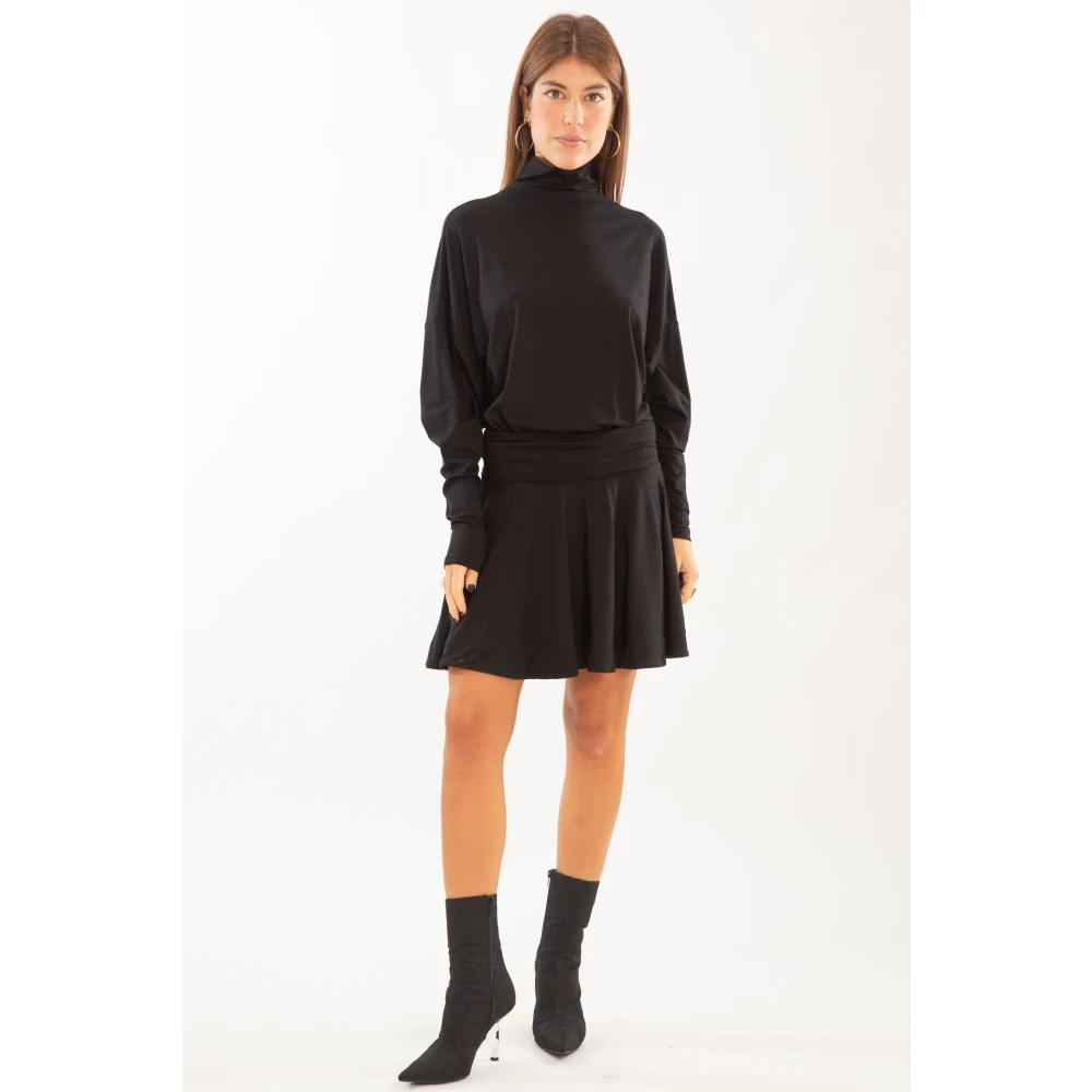 pinko Jerseyjurk in Atom-stijl Black Dames