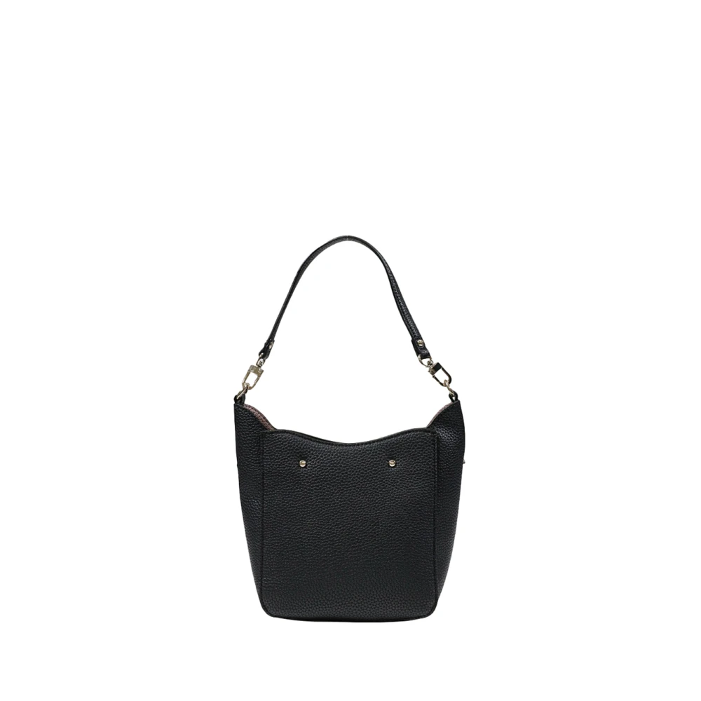Guess Elegante Zwarte Handtas met Afneembare Schouderband Black Dames