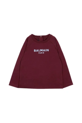 Långärmad logotyp-t-shirt