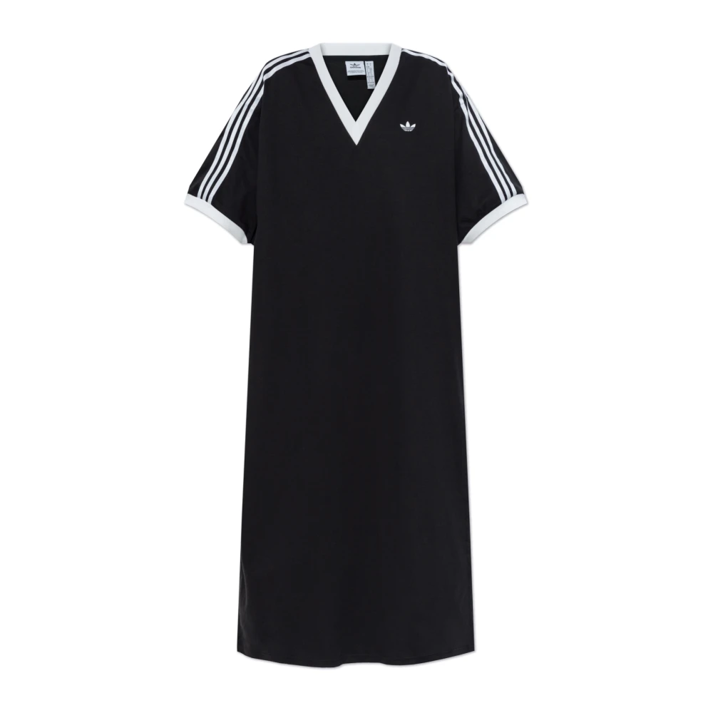 adidas Originals Jurk met logo Black Dames
