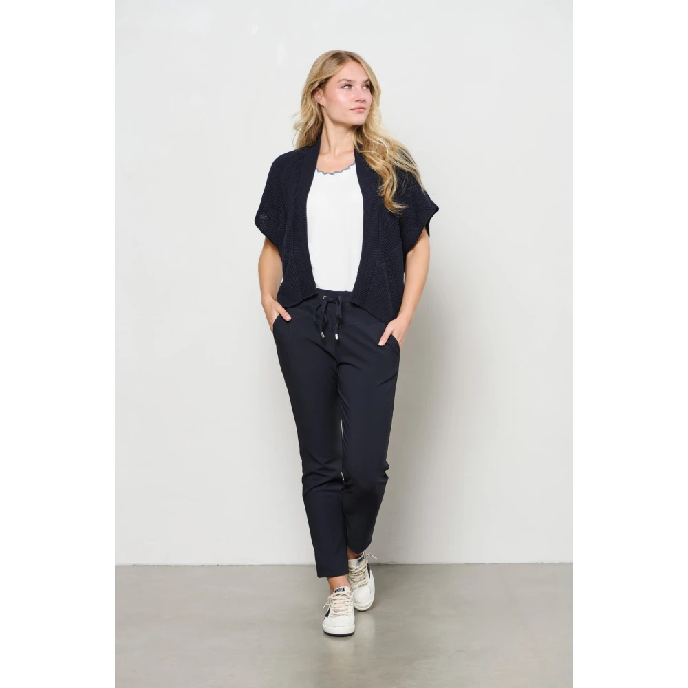 &Co Woman Slim Fit Broek Blue Dames